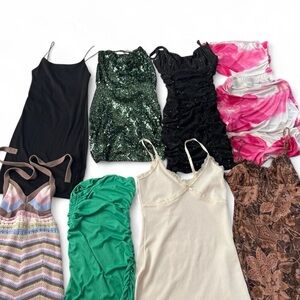 Going out mini Dresses bundle lot